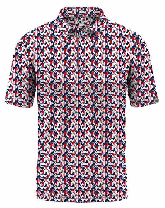 Lincoln-White/Red/Navy-XL