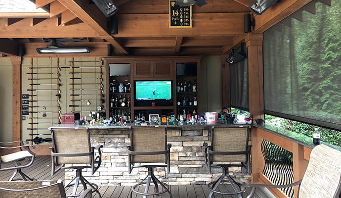 Exterior view of the original Rusty Putter building